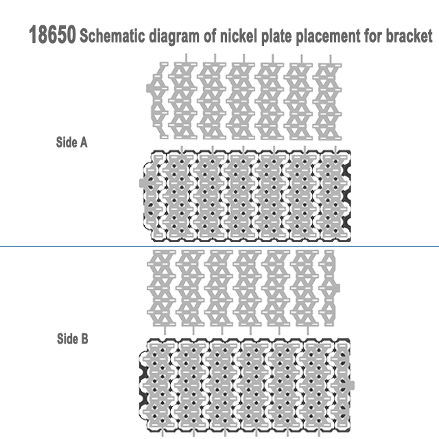 18650 Lithium Battery Bracket