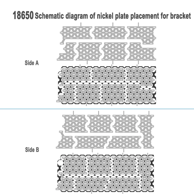 18650 Lithium Battery Bracket