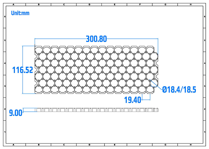 18650 Lithium Battery Bracket