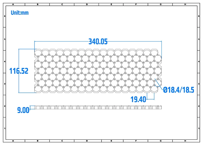 18650 Lithium Battery Bracket