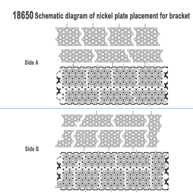 18650 Lithium Battery Bracket